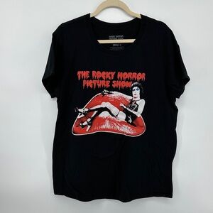 Gothic Streetwear Ripple Junction Rocky Horror Picture Show Black Tee Sz2